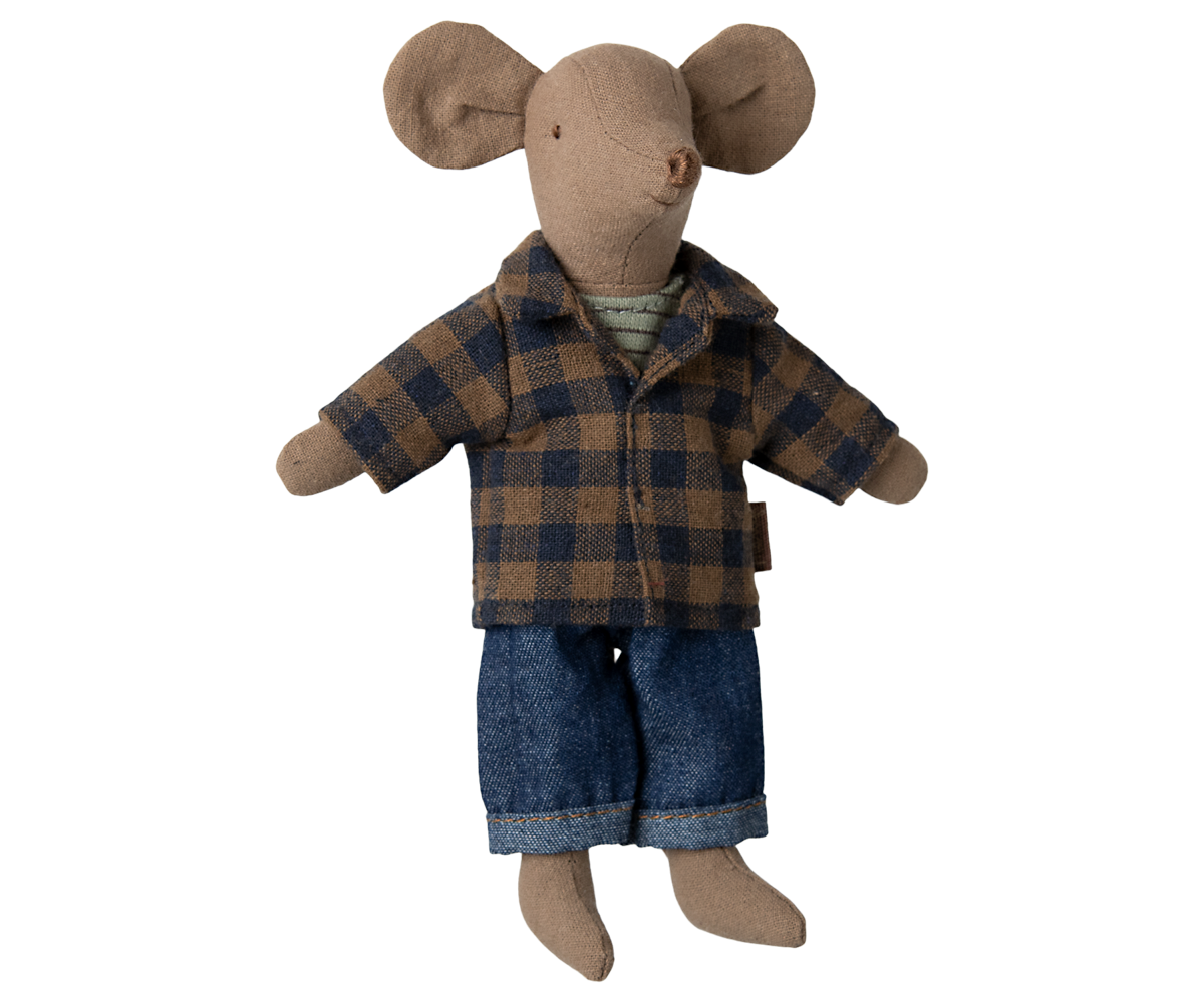 Dad Mouse - Light Brown