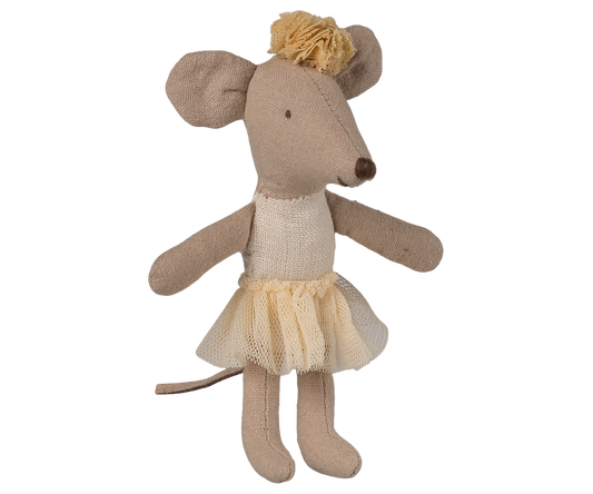 Ballerina Mouse Little Sister - Off White