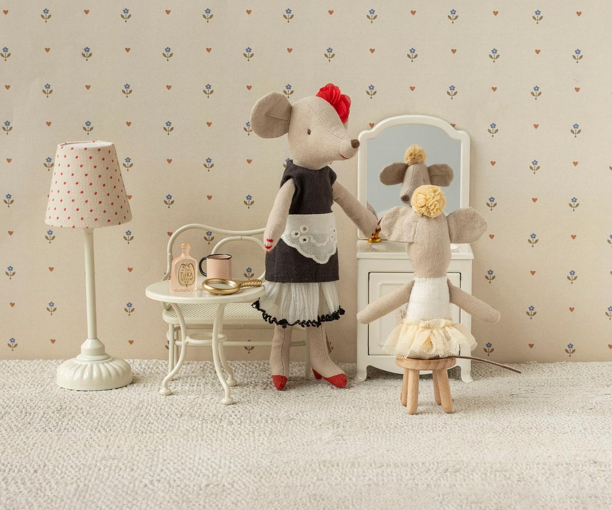 Ballerina Mouse Little Sister - Off White