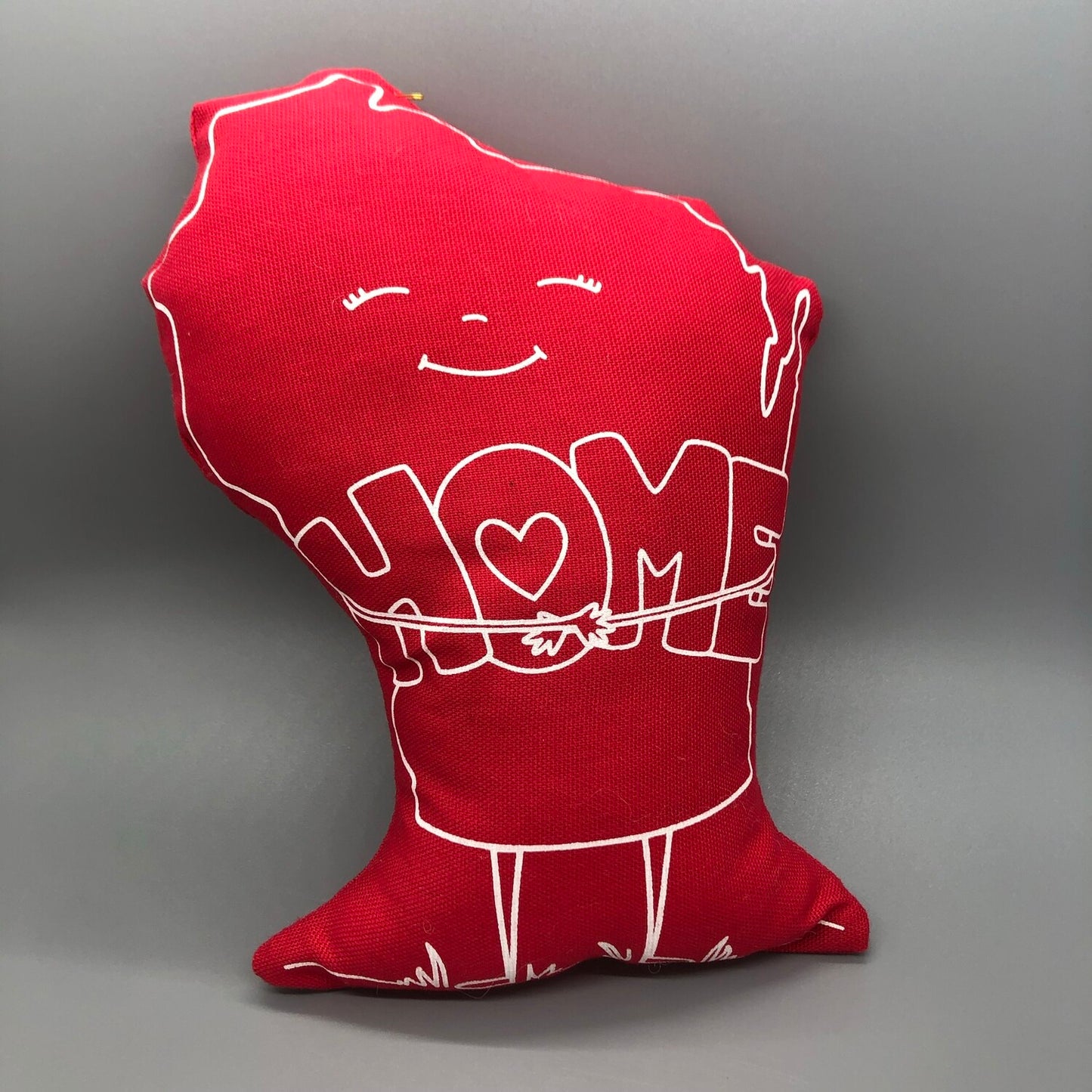 Red WI Home Plushie