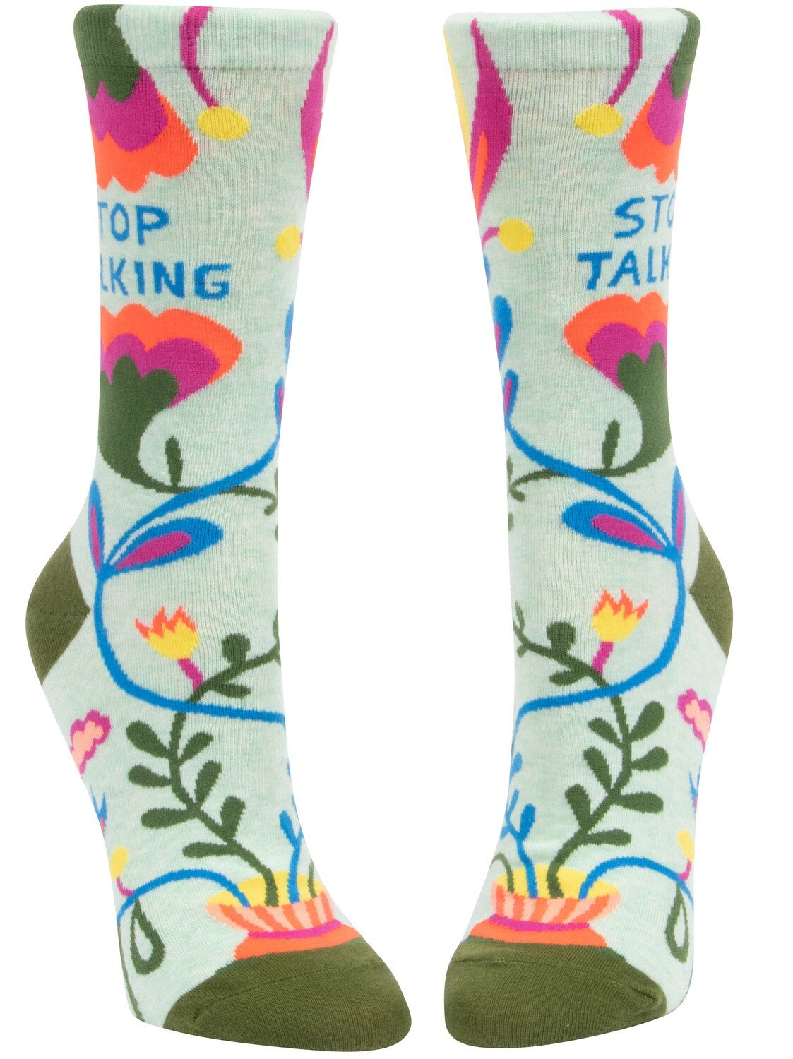 Stop Talking Women's Crew Socks