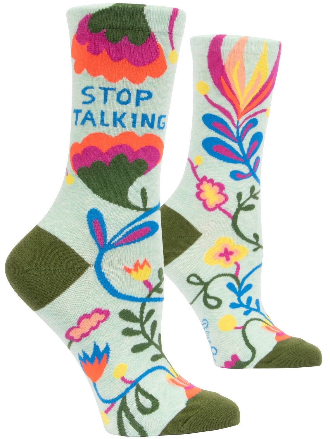 Stop Talking Women's Crew Socks