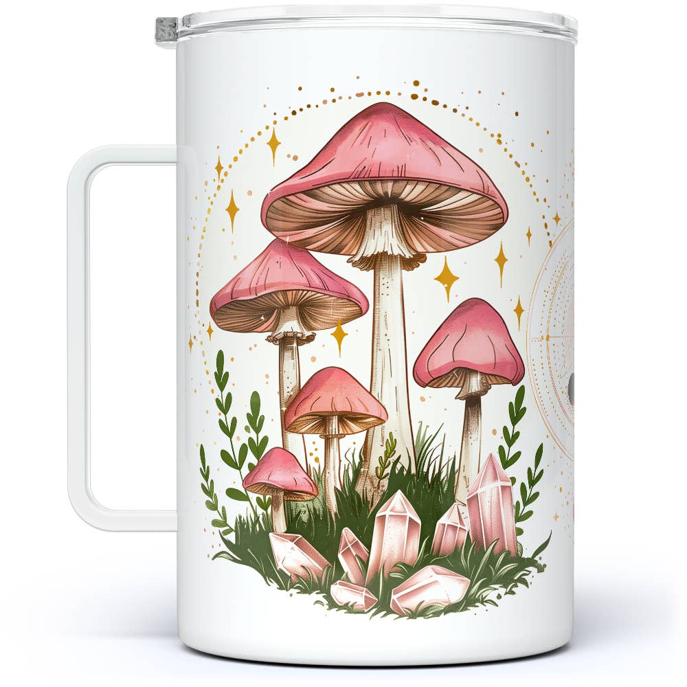 Celestial Mushroom Insulated Travel Mug