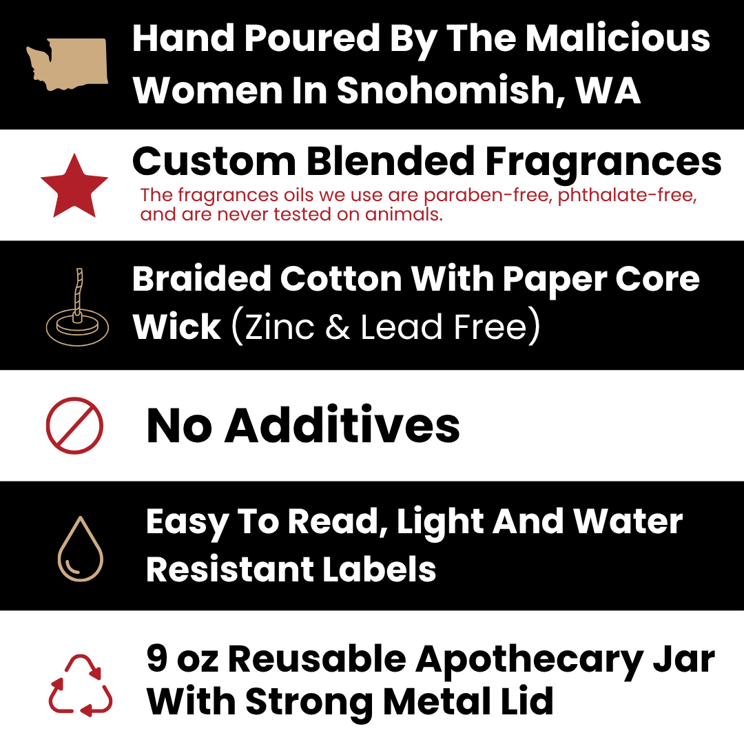 Pumpkin Spice Slut | 9oz Seasonal Candle | Malicious Women Co