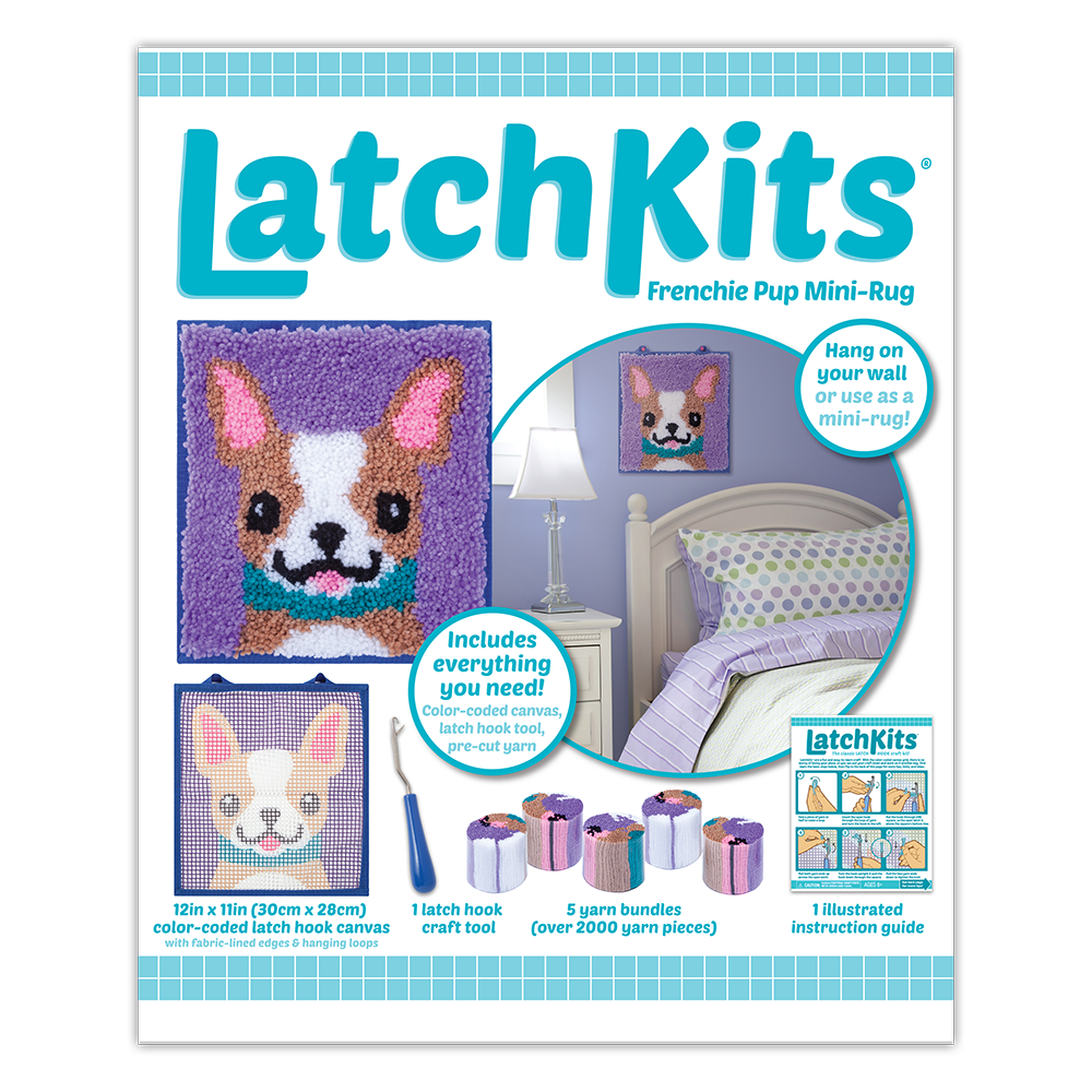 LatchKits Puppy Latch Hook Kit
