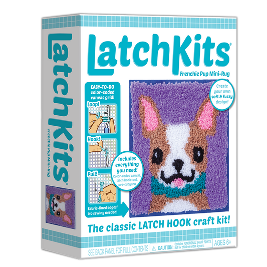 LatchKits Puppy Latch Hook Kit