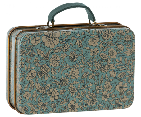 Blue Blossom Small Suitcase