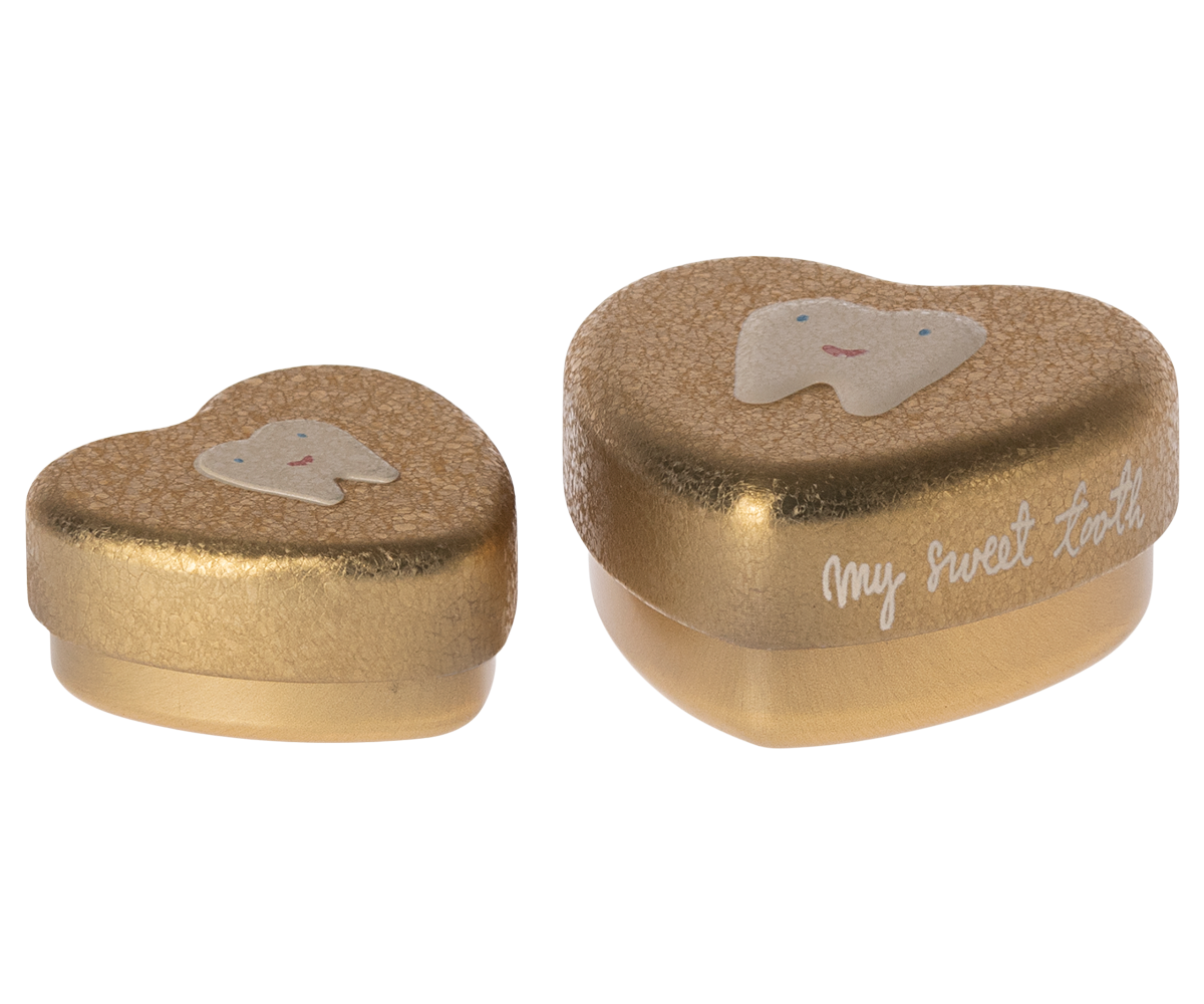 Small Tooth Fairy Heart Box Set of 2