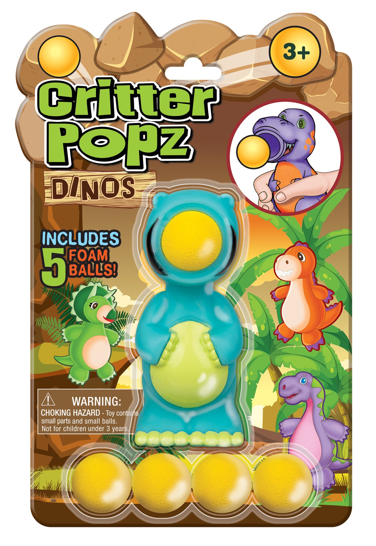 Critter Popz-Dinos