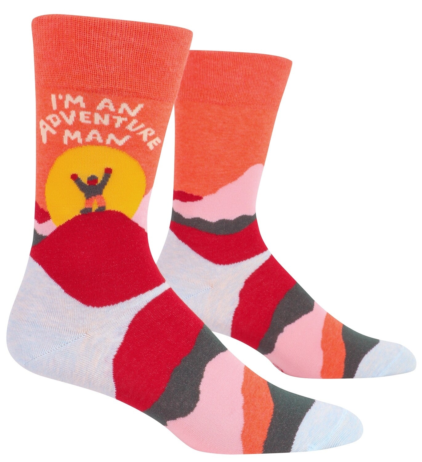 I'm An Adventure Man Men's Crew Socks