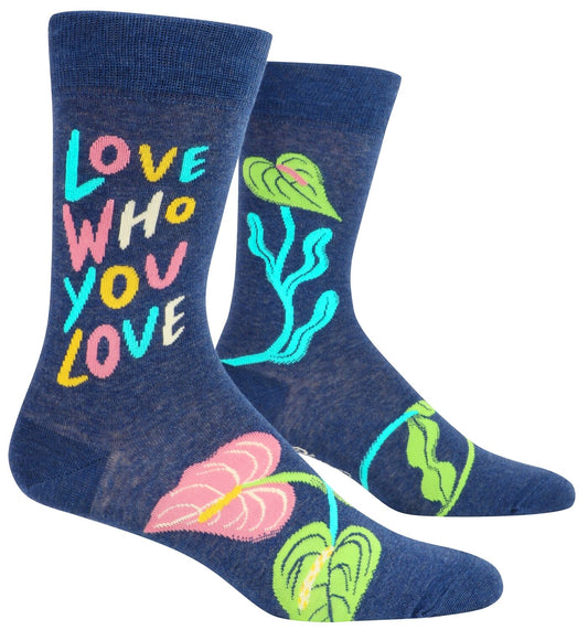 Love Who You Love Men's Crew Socks