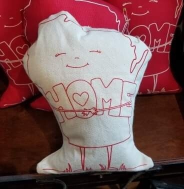 White WI Home Plushie