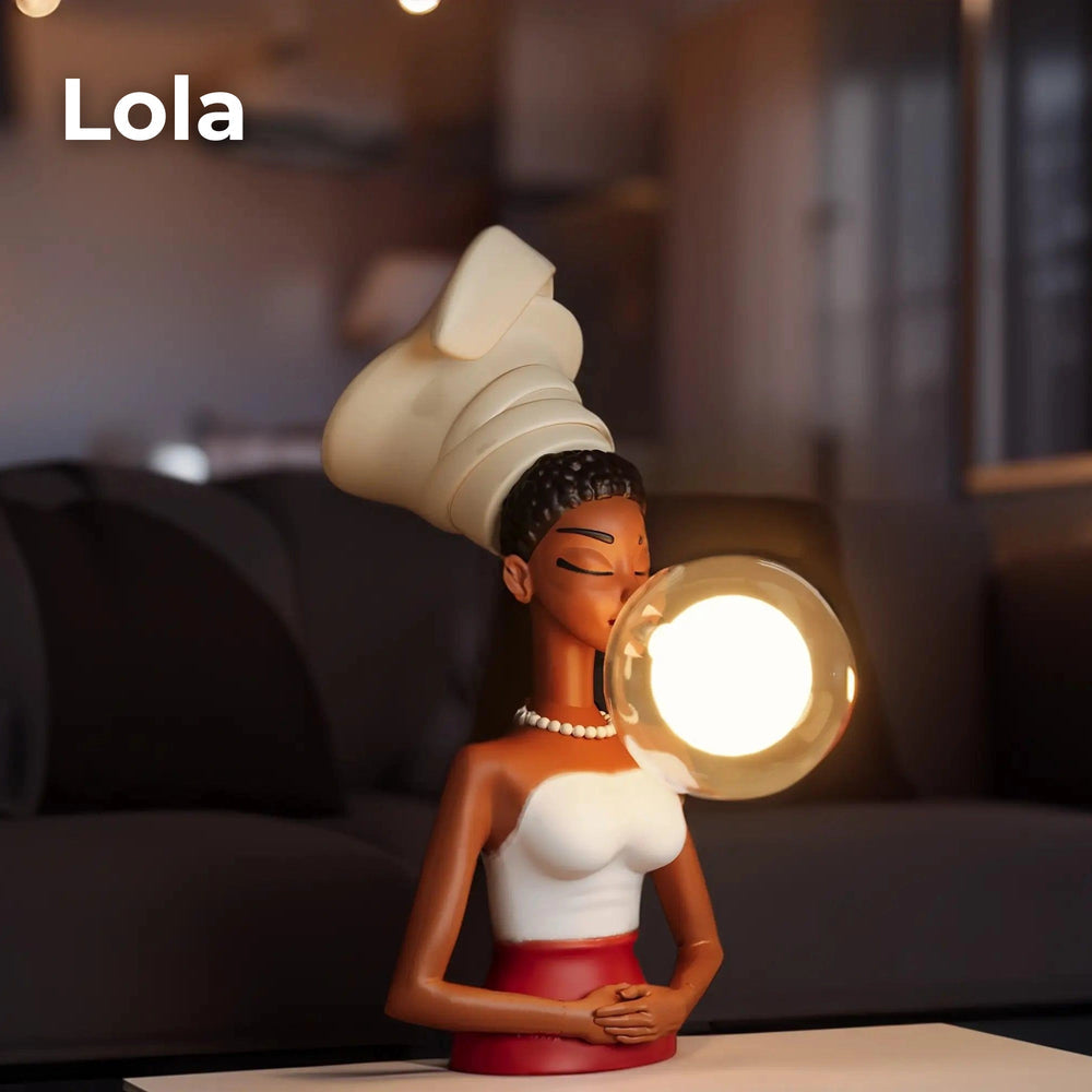 Bubble Girl Lamp - Soulful Collection