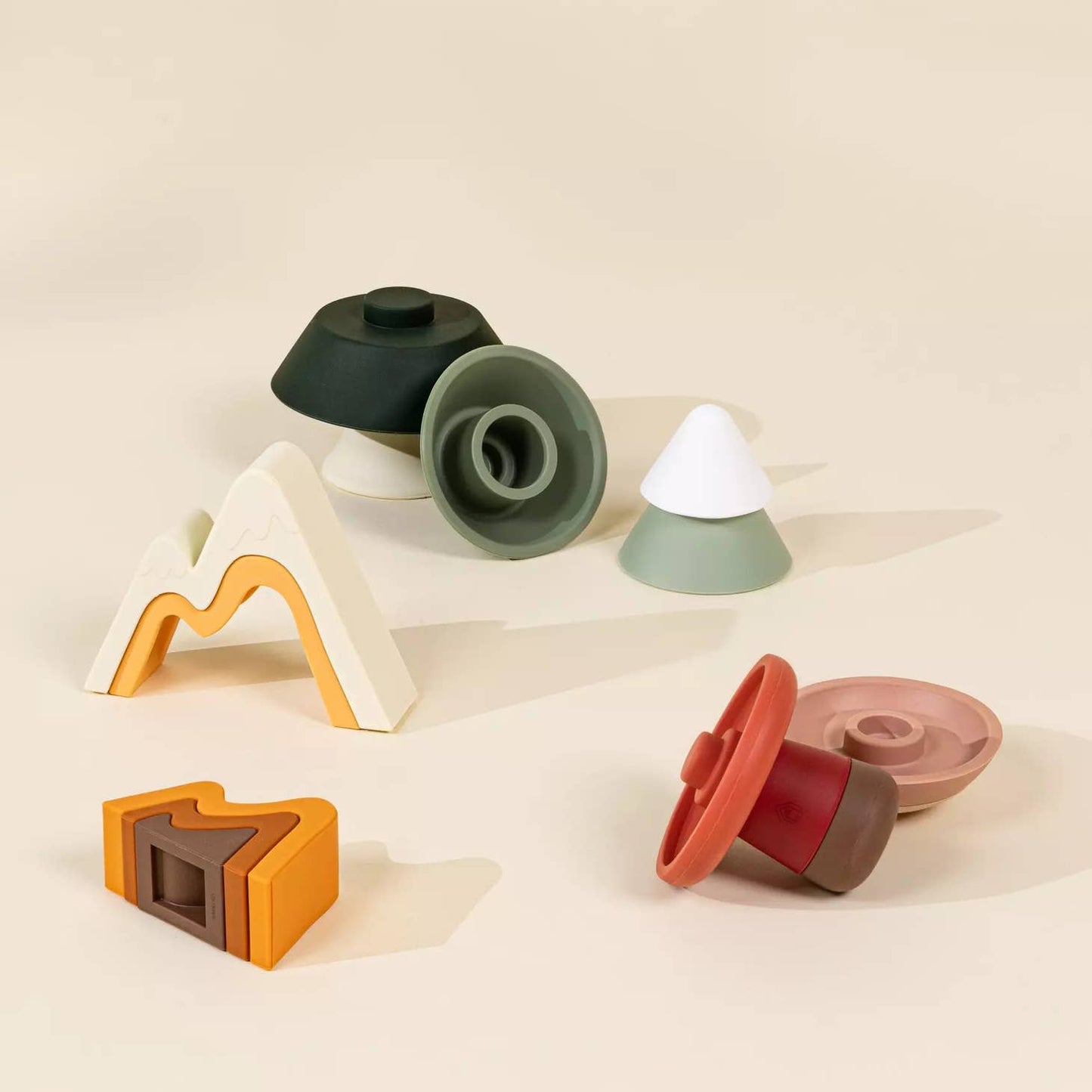 Silicone Stackable Forest Set (16 pcs)