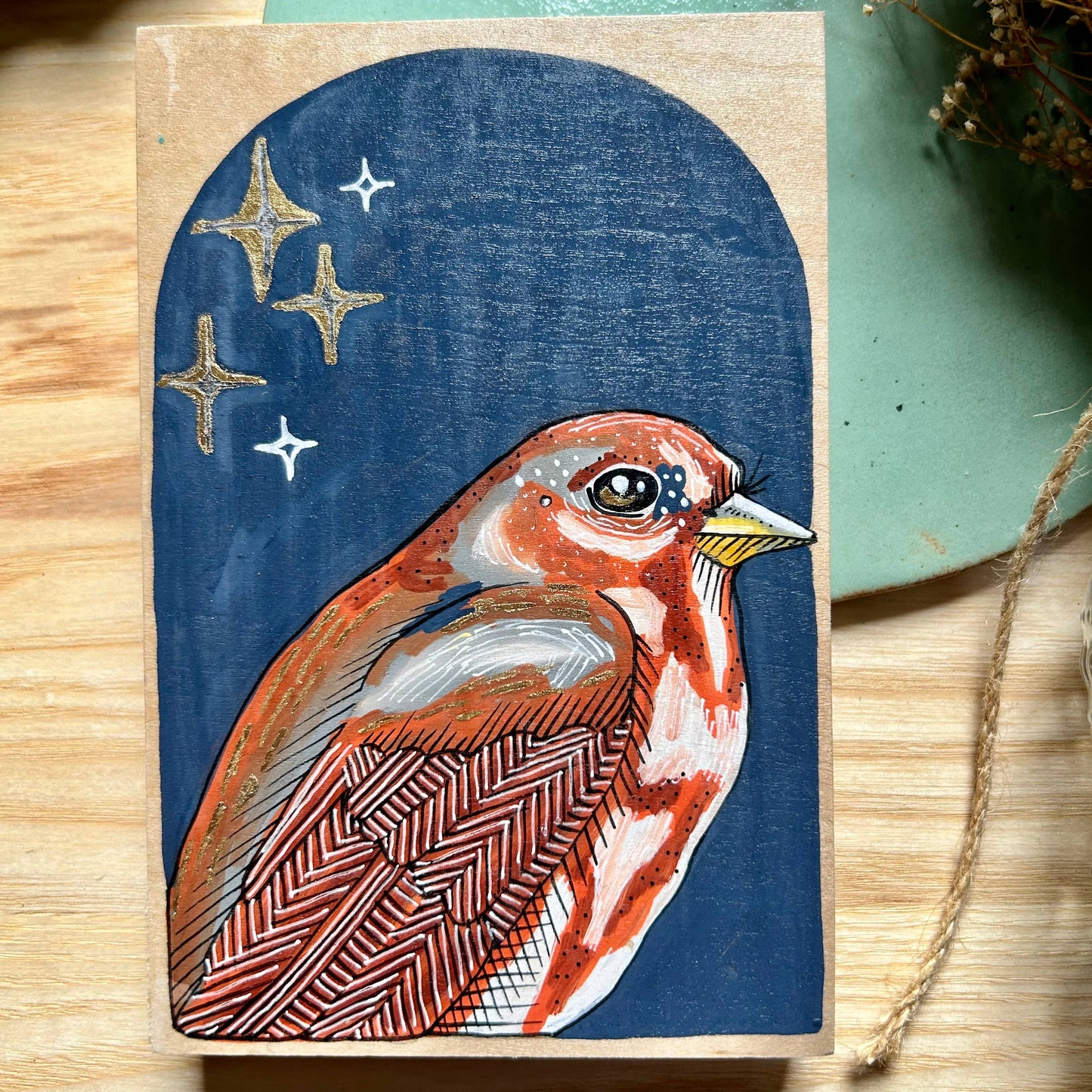 Original Artwork: Fox Sparrow