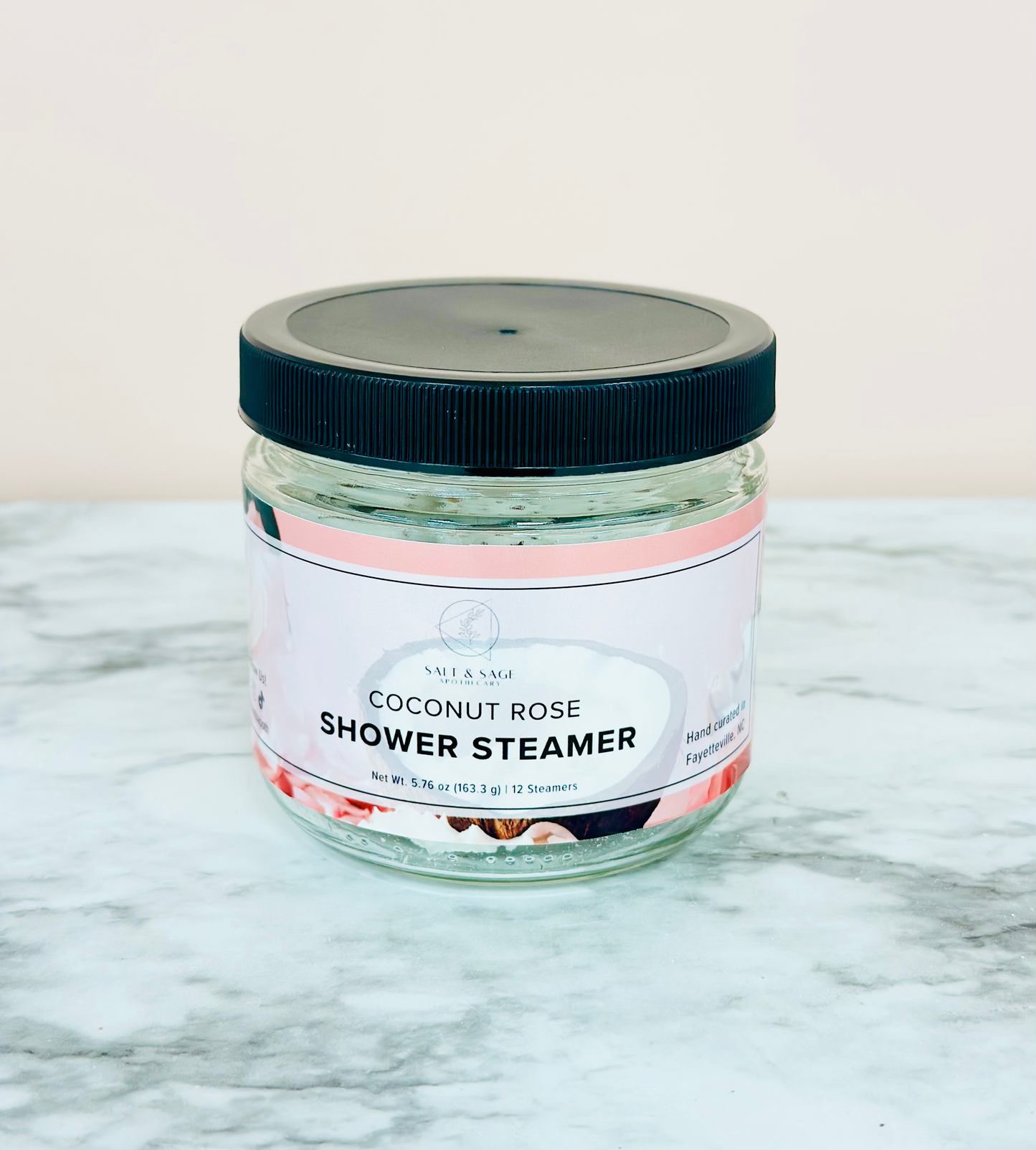 Coconut Rose Mini Shower Steamers