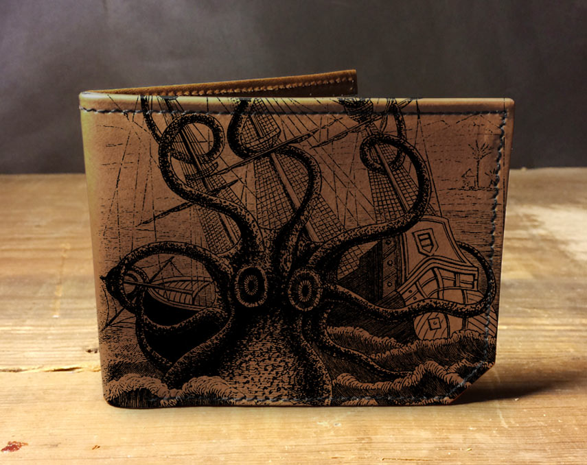 Printmaker Leather Wallet