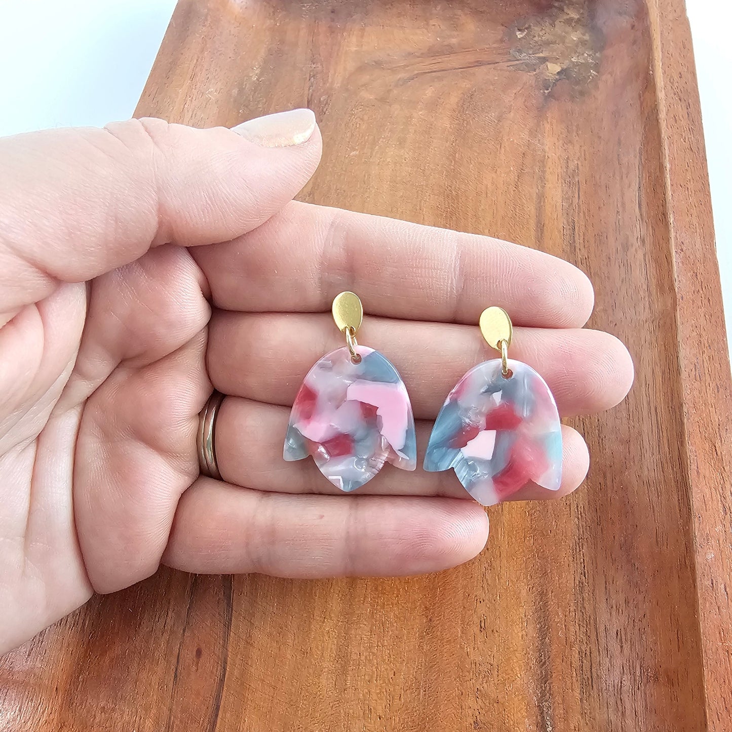 Lotus Earrings - Secret Garden