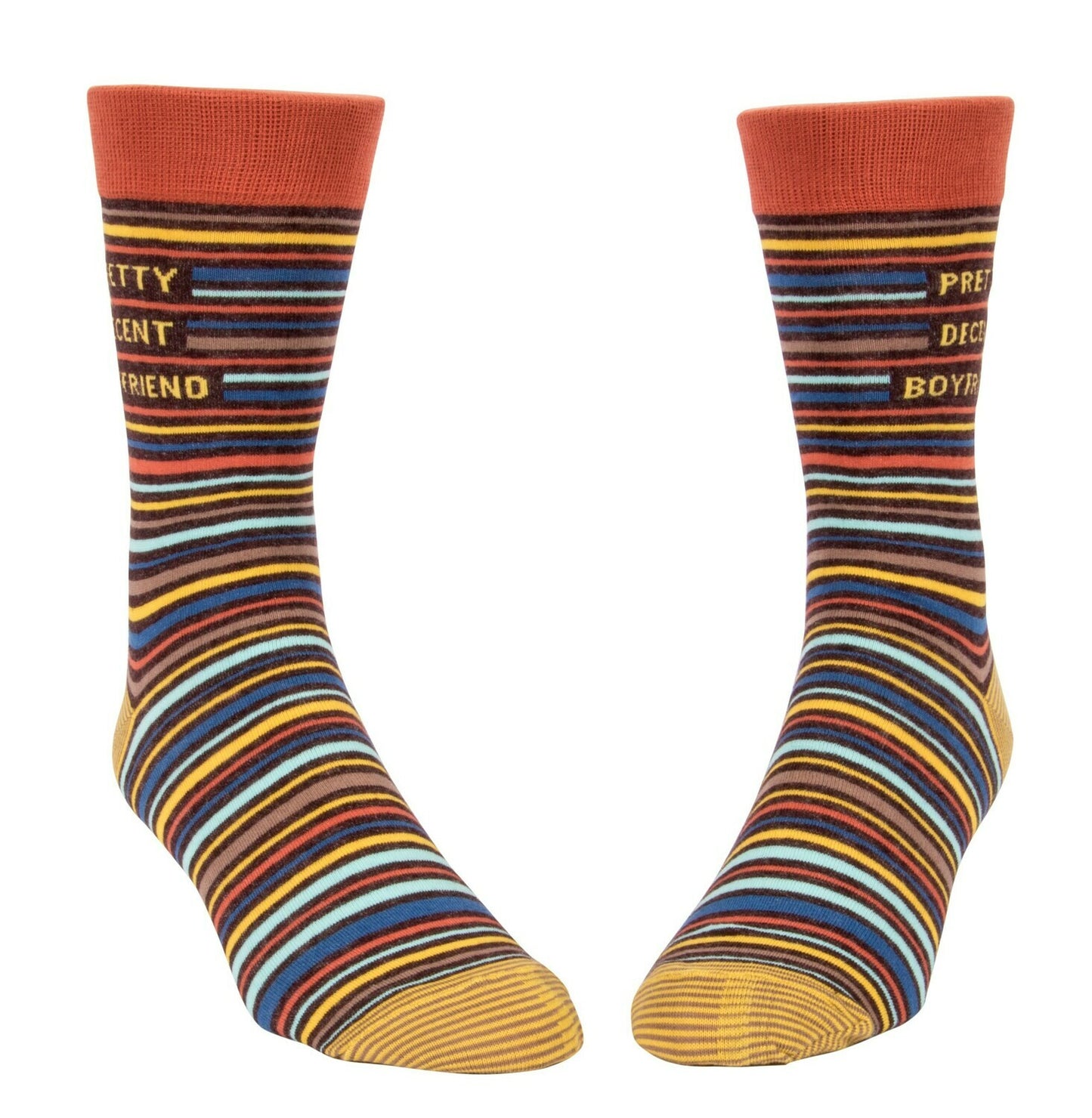 Pretty Decent Boyfriend Men's Crew Socks