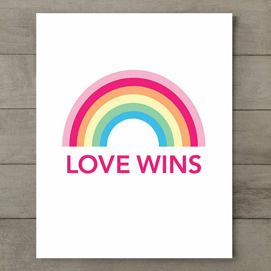 Love Wins Print