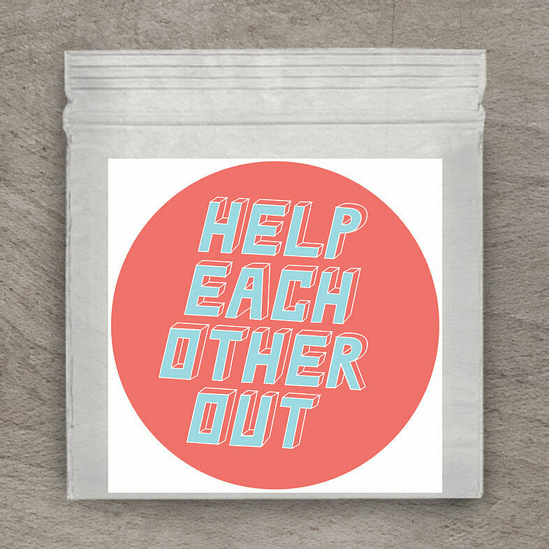 Help Each Other Out Sticker