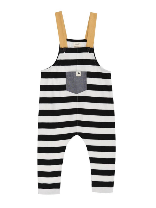 Wide Stripe Dungaree Mono