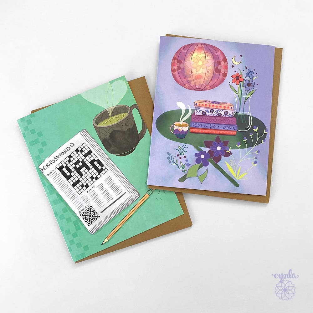 Books Mothers Day Card