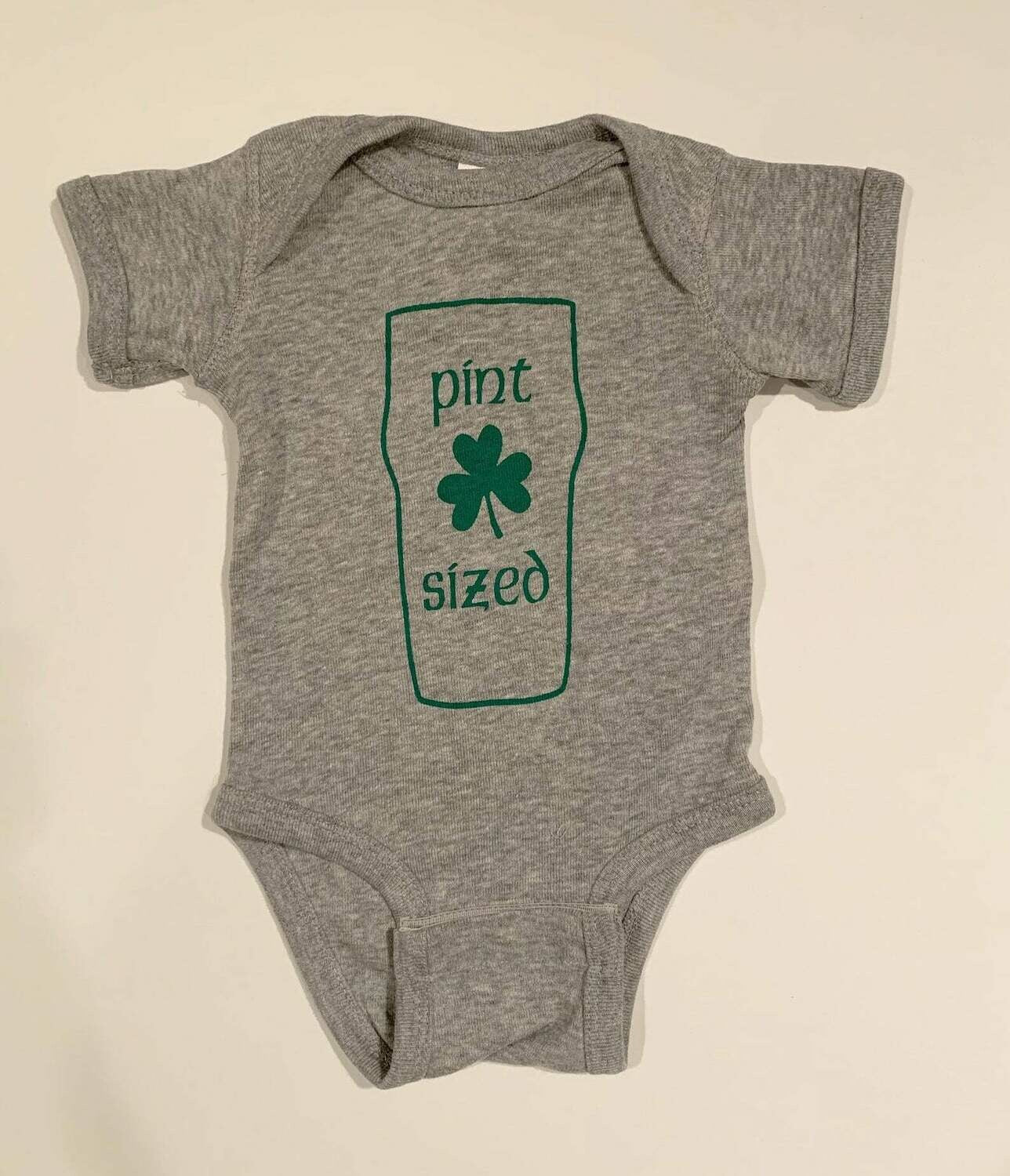 Pint Sized Grey Onesie