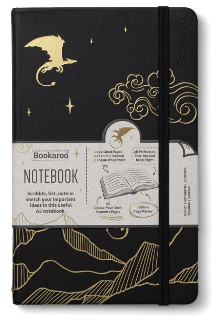 Bookaroo A5 Notebook Dragon Fantasy