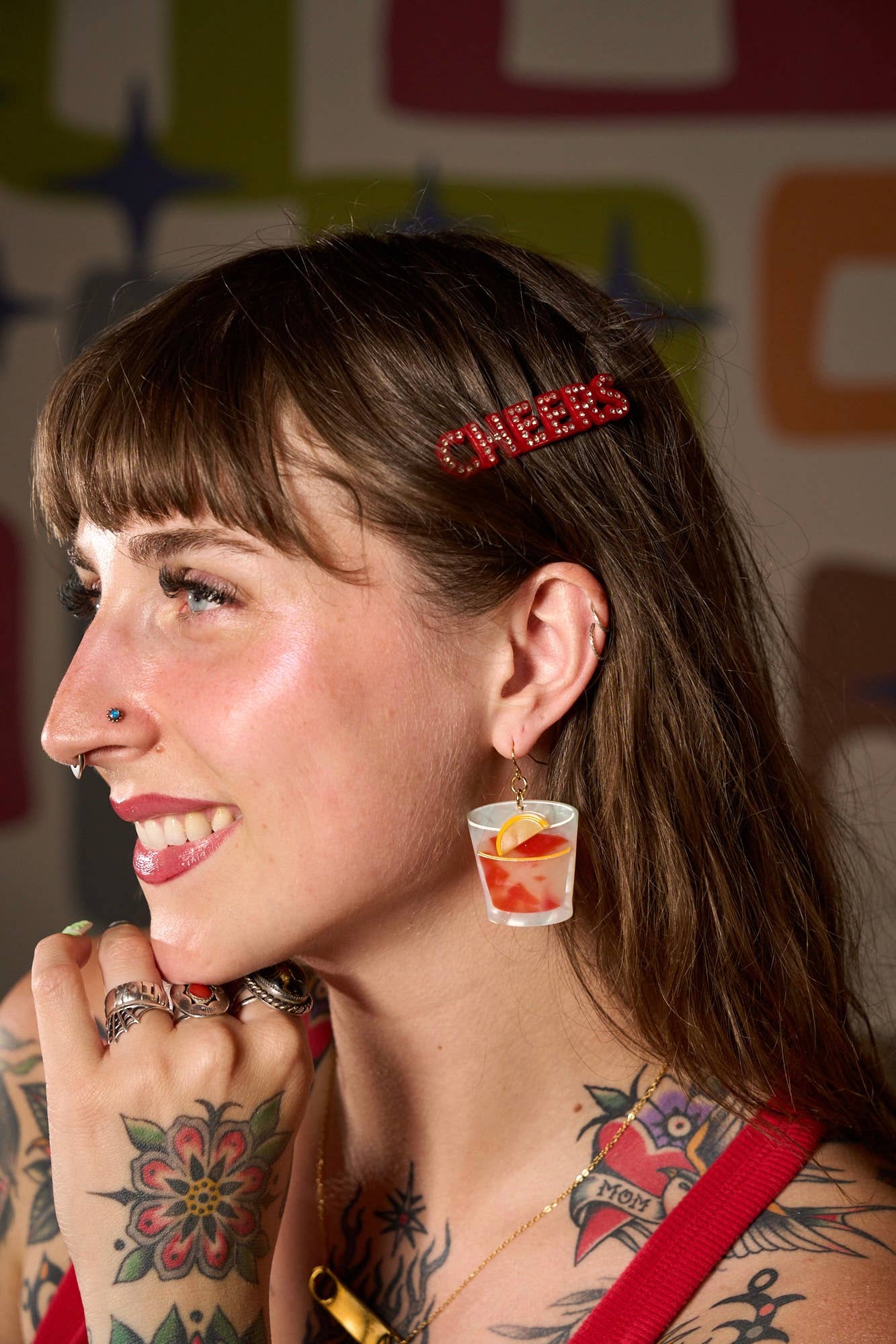 Classic Cocktail Statement Earrings