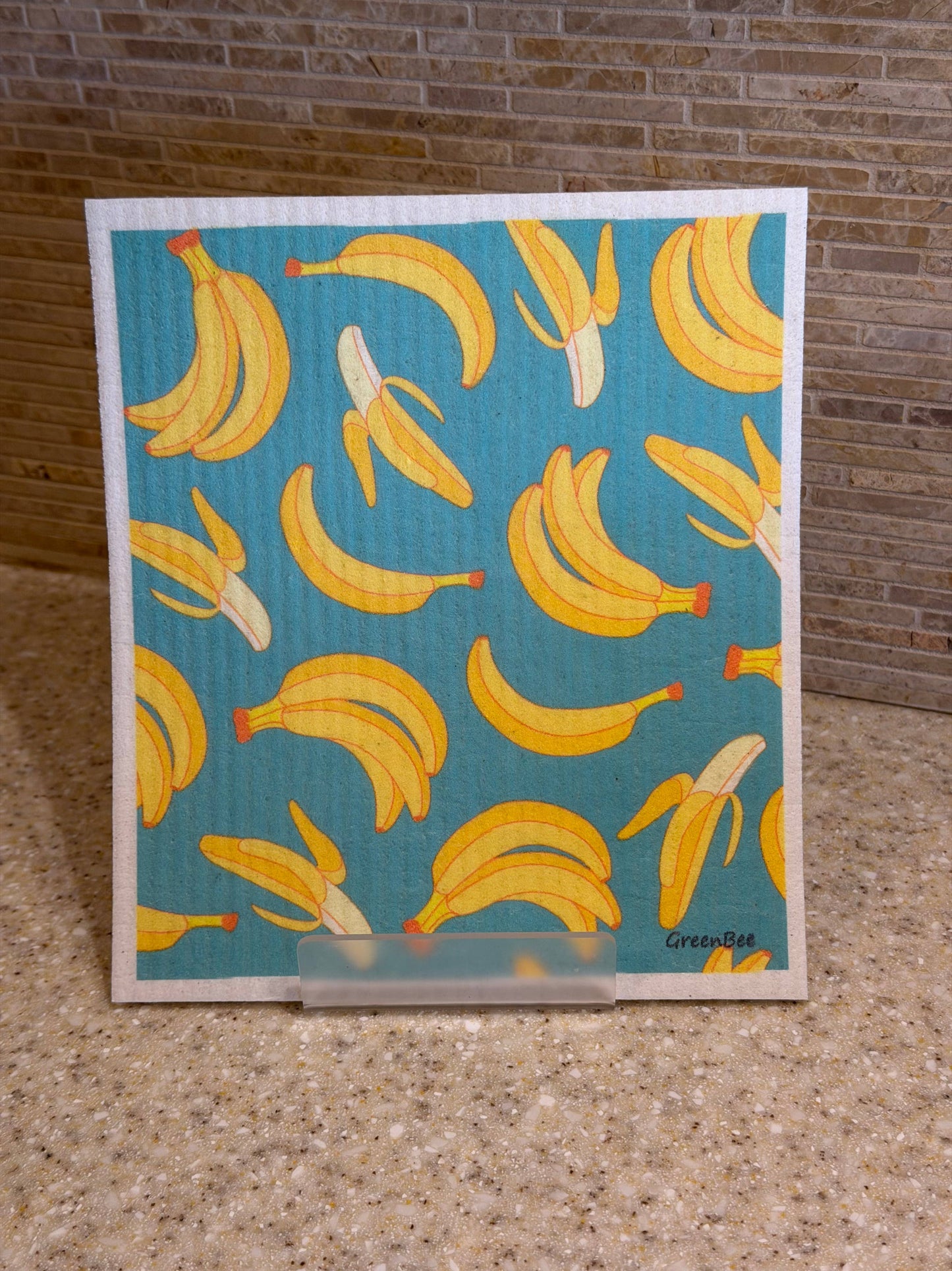 Bananas Swedish Dishcloth