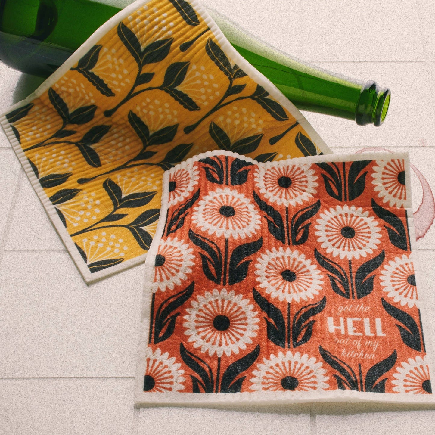 Get Out Swedish Dishcloth Set