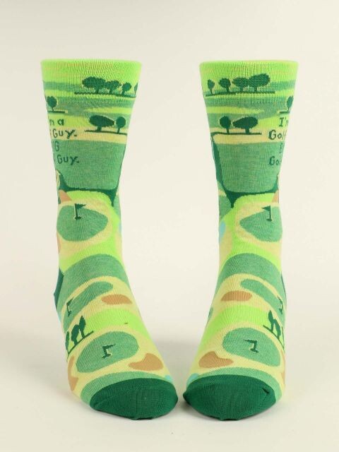 Big Golf Guy Men's Crew Socks