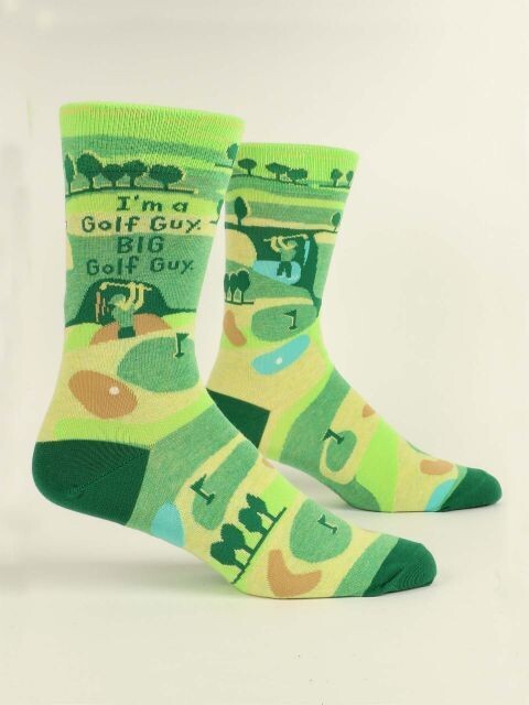 Big Golf Guy Men's Crew Socks