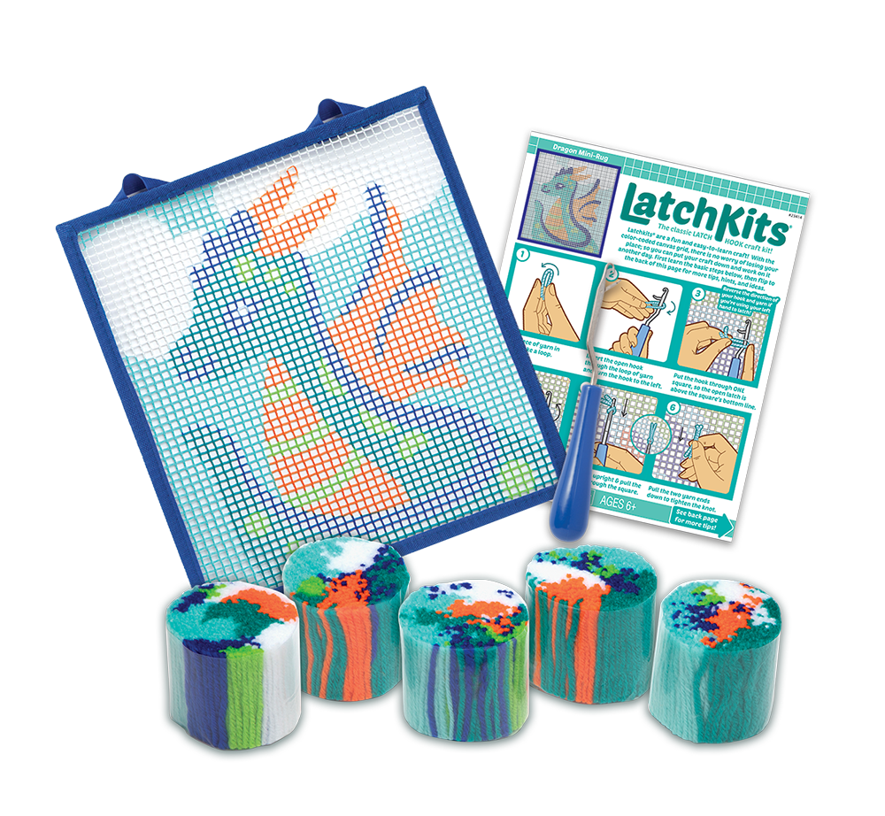 LatchKits Dragon Latch Hook Kit