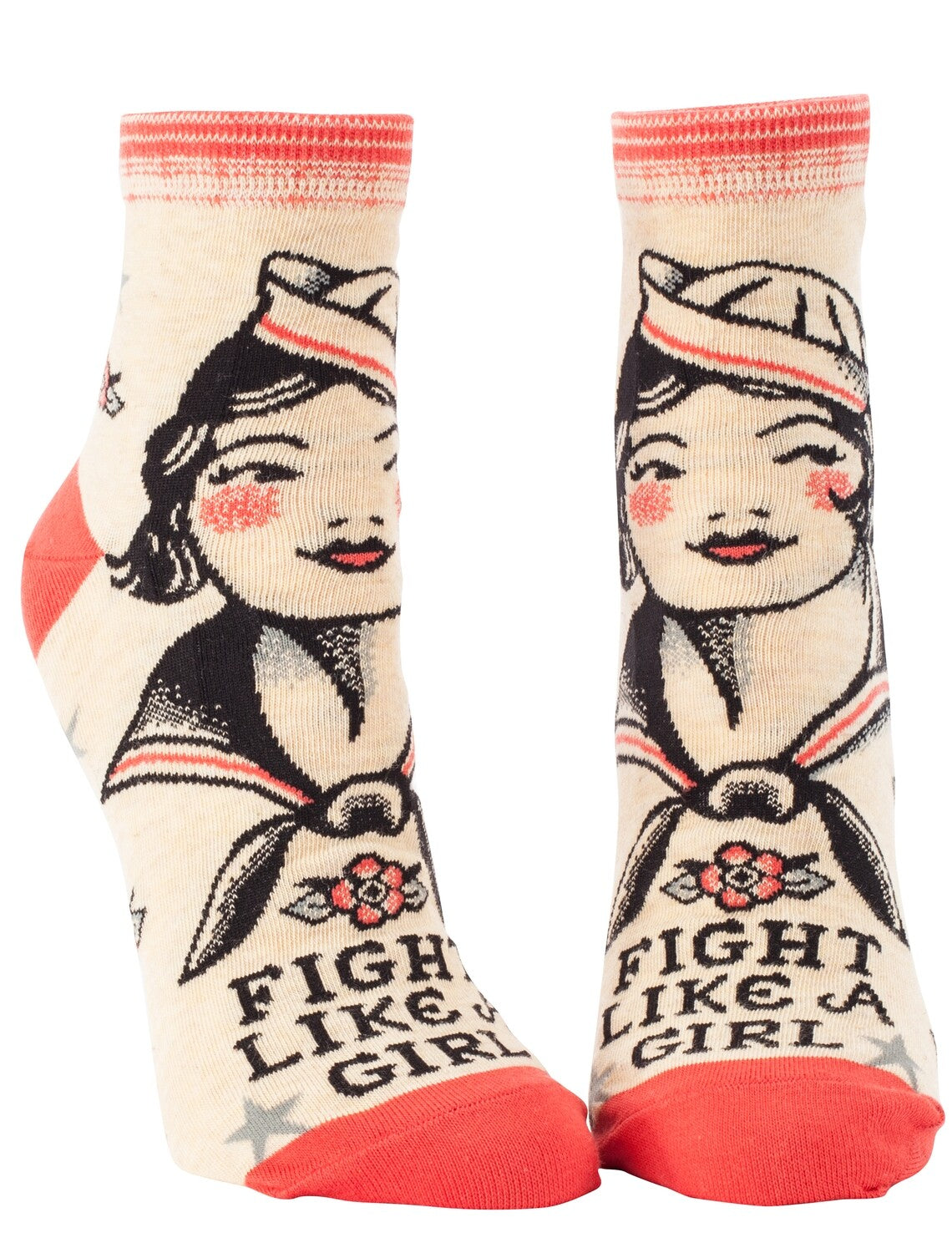 Fight Like a Girl Women's Ankle Socks