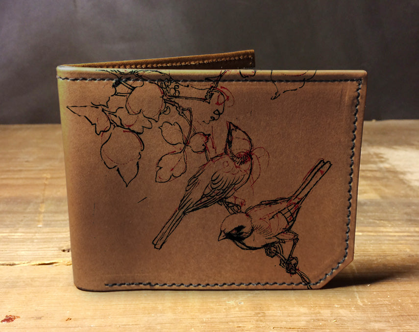 Printmaker Leather Wallet