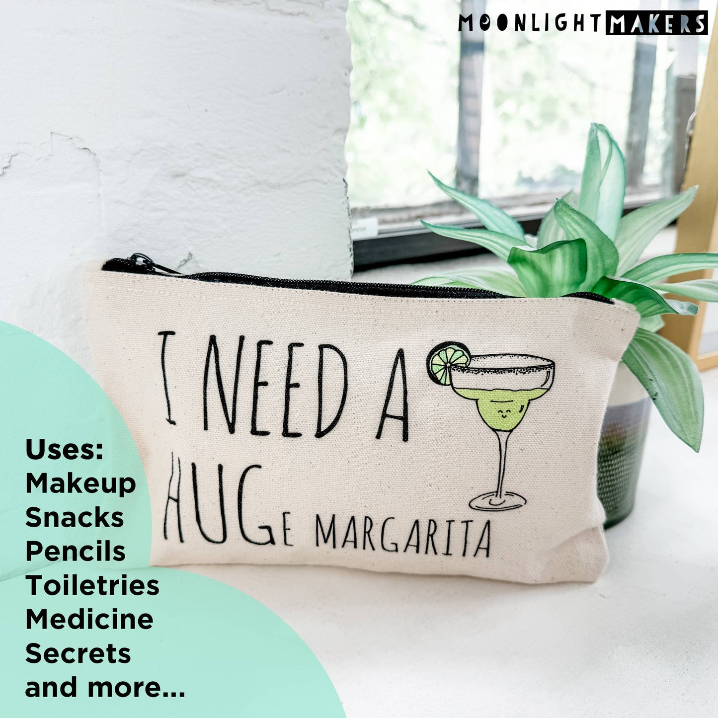 Milwaukee Canvas Zipper Pouch