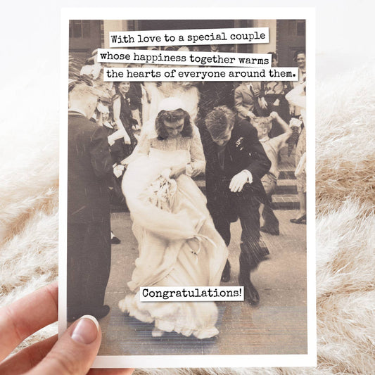 Wedding Card. With Love To A Special Couple...