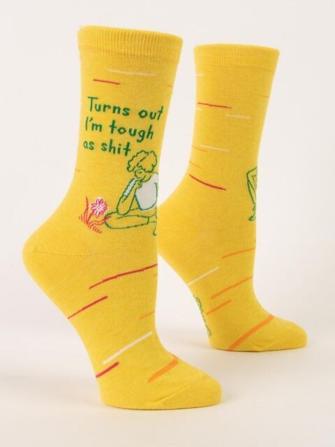 Tough as Shit Women's Crew Socks