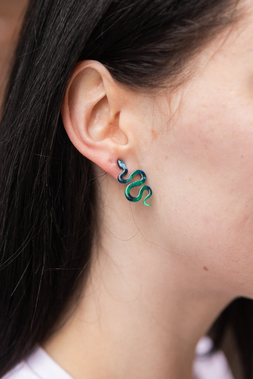Acrylic Snake Studs