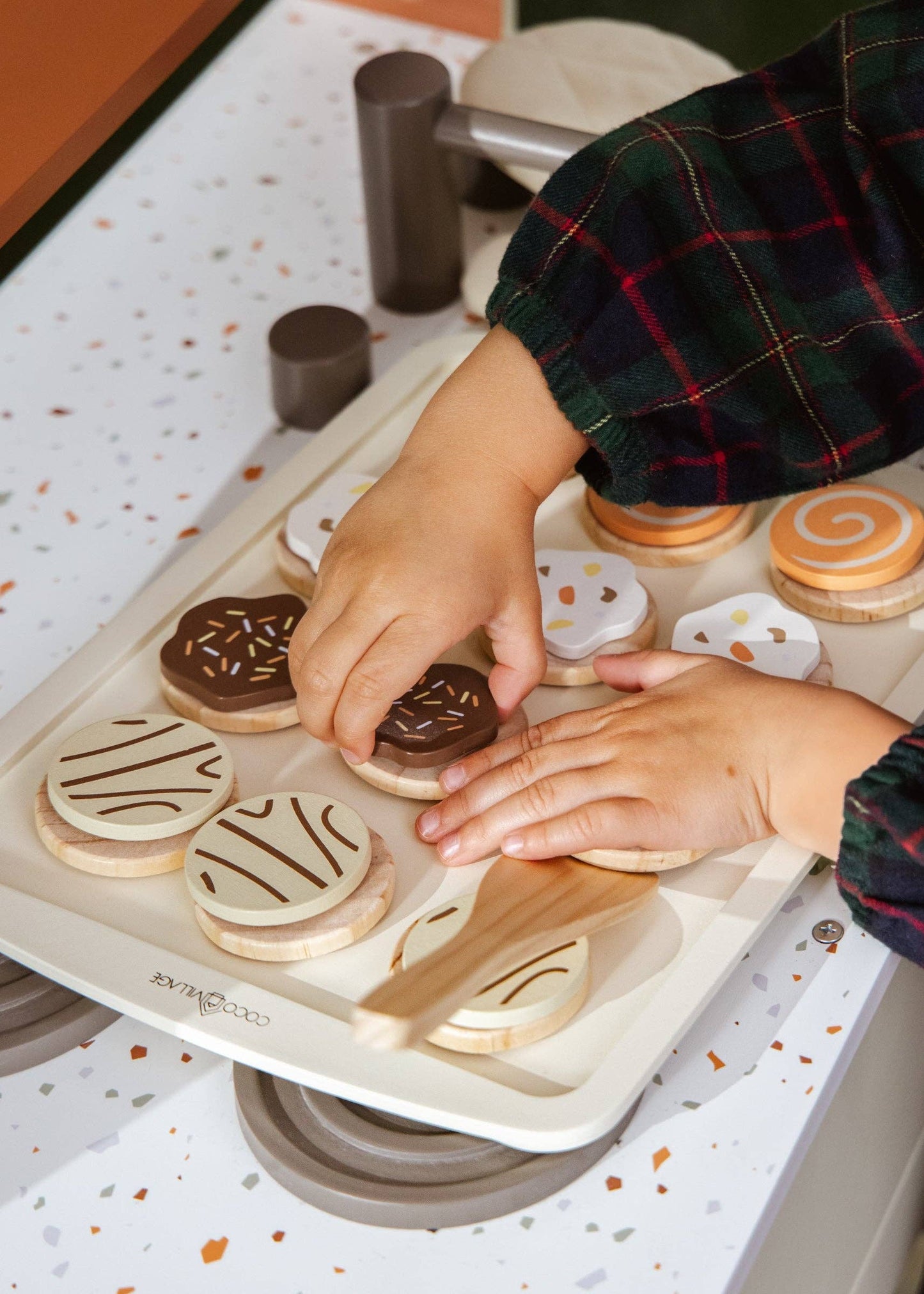 Wooden Cookies Playset and Accessories