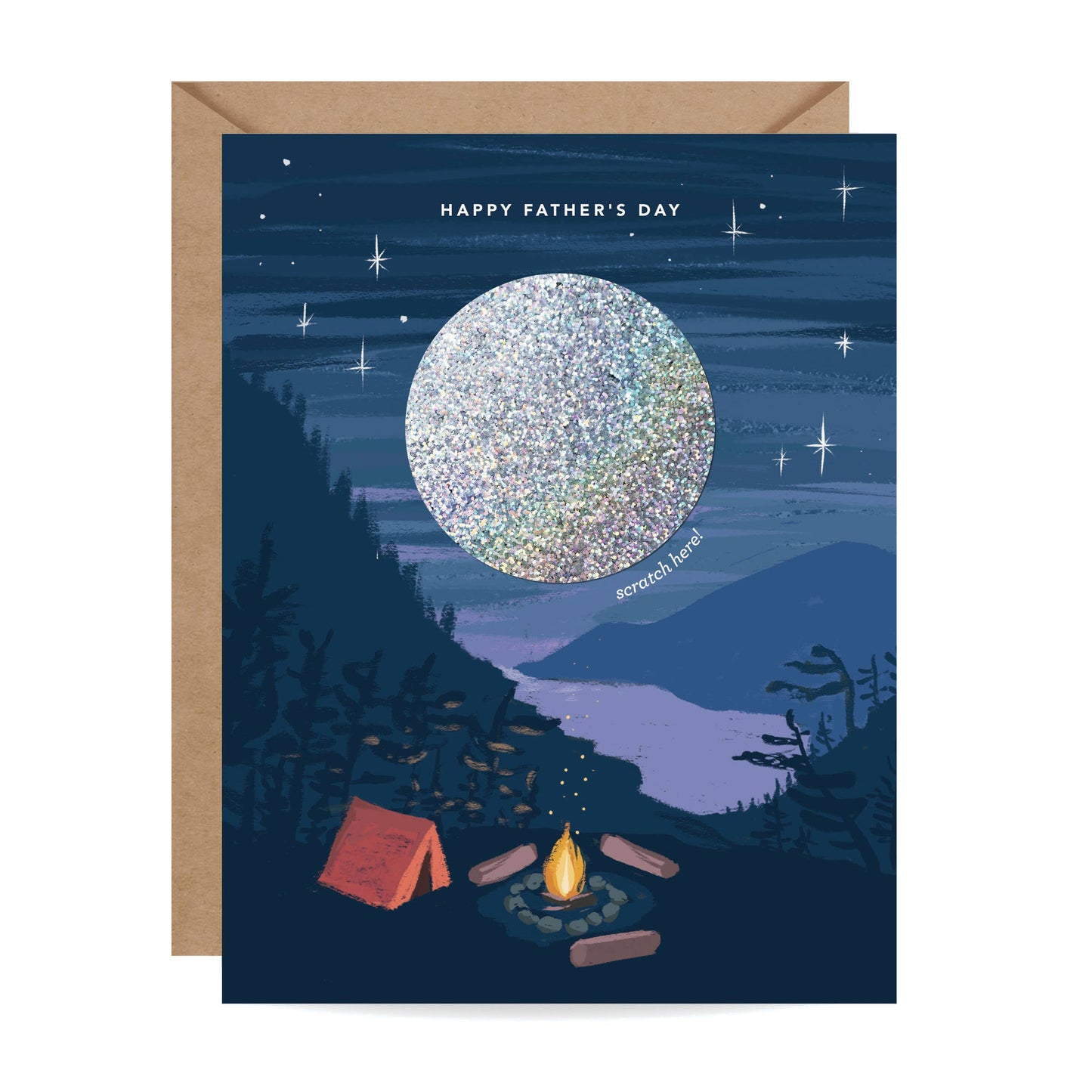 Scratch-off Card -  Campfire Father's Day