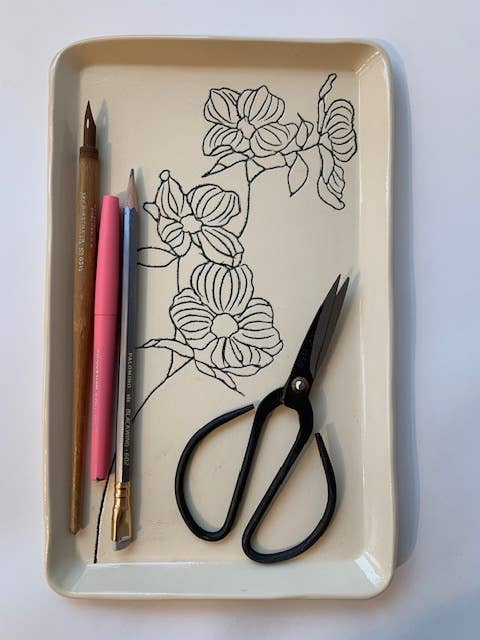 Tray: Dogwood