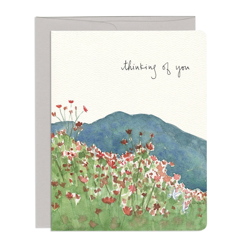 Cosmos Thinking of You Card