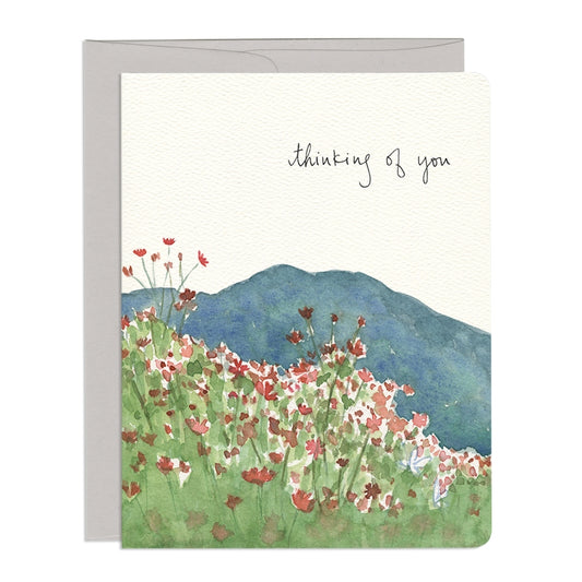 Cosmos Thinking of You Card