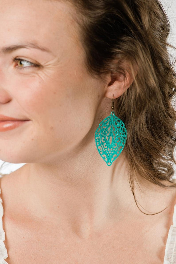 Shabby Filigree Earrings