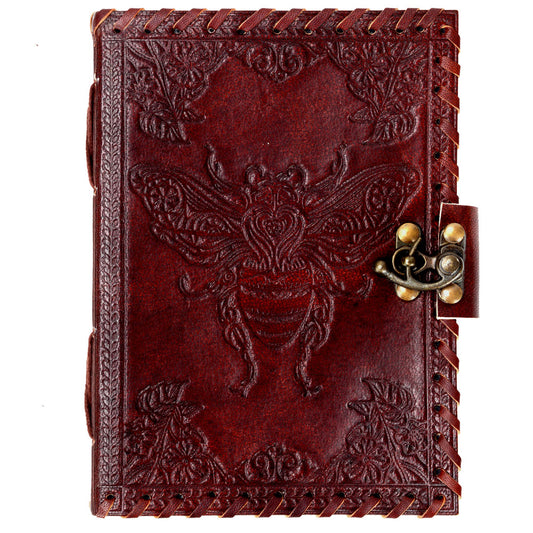 Bee Leather Journal