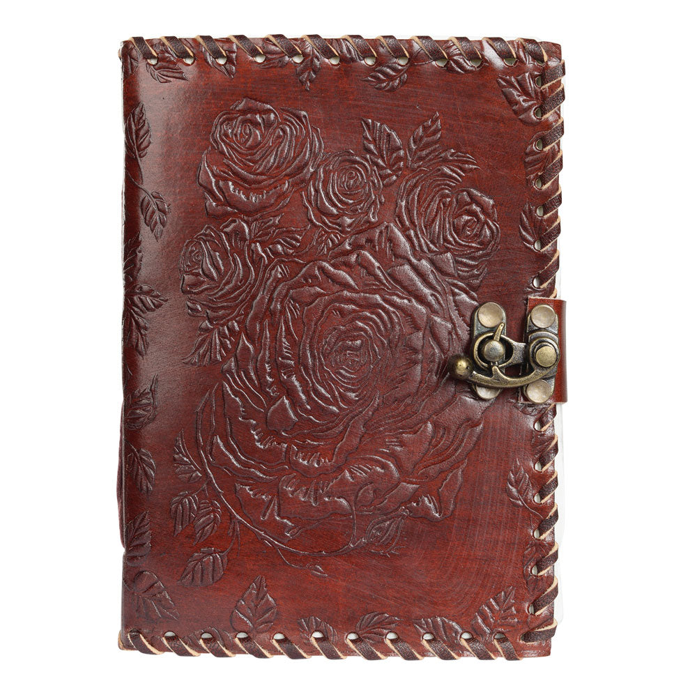 Rose Leather Journal