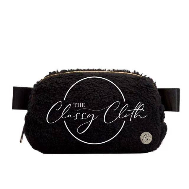 Sherpa Shoulder Sling Belt Bag - Black